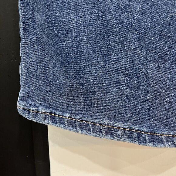 Nanette Lepore Belle High Rise Bootcut Jeans Floral Embroidery Size 16W - Picture 12 of 15